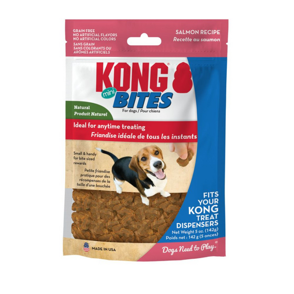 Kong Mini Bites Salmon Flavor Treats For Dogs (5 oz)