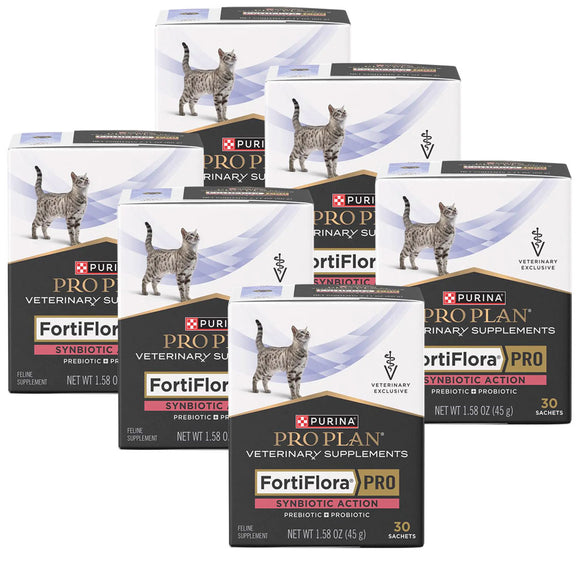 Pro Plan Veterinary Supplements FortiFlora PRO Synbiotic Action Cat Probiotic Supplement Prebiotic & Probiotic