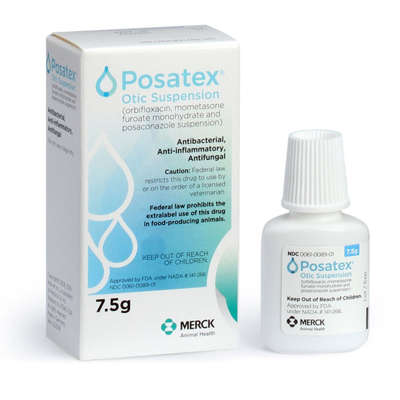 Posatex Otic Suspension for Dogs, 7.5g