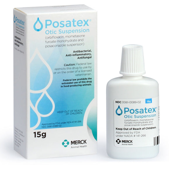 Posatex Otic Suspension for Dogs, 15g