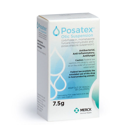 Posatex Otic Suspension for Dogs, 7.5g