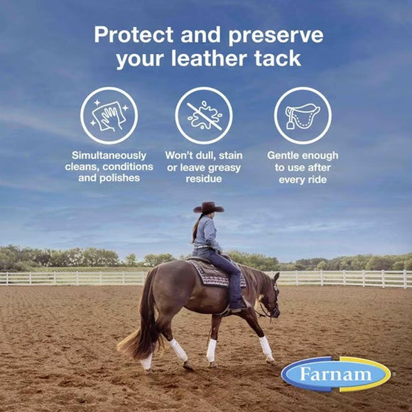 Farnam Leather New Horse Polishing Soap with Sprayer (32 oz)