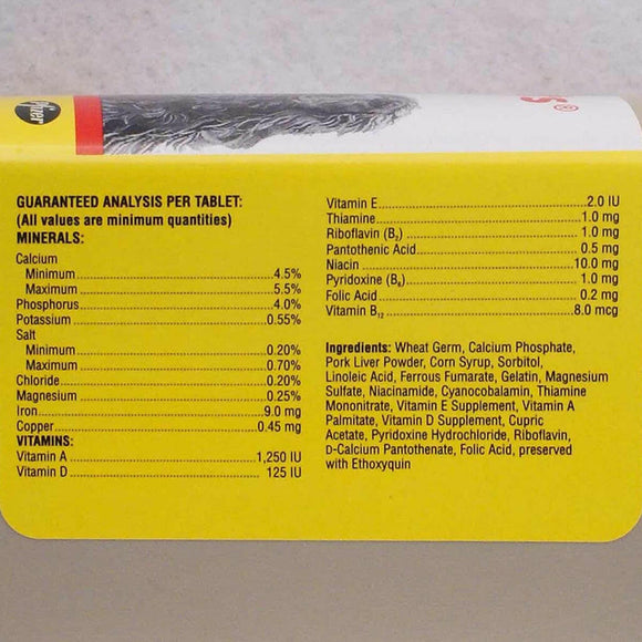 Vi-Sorbits Vitamin-Iron Supplement for Dogs (200 ct)