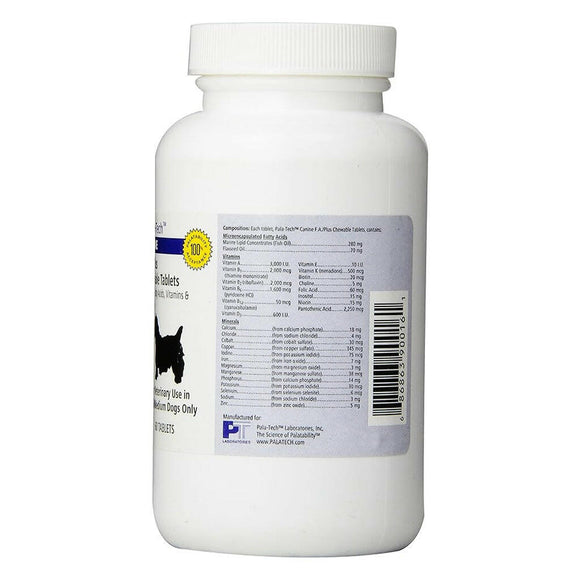 Pala-Tech Canine F.A./Plus for Small and Medium Dogs (60 chewable tablets)