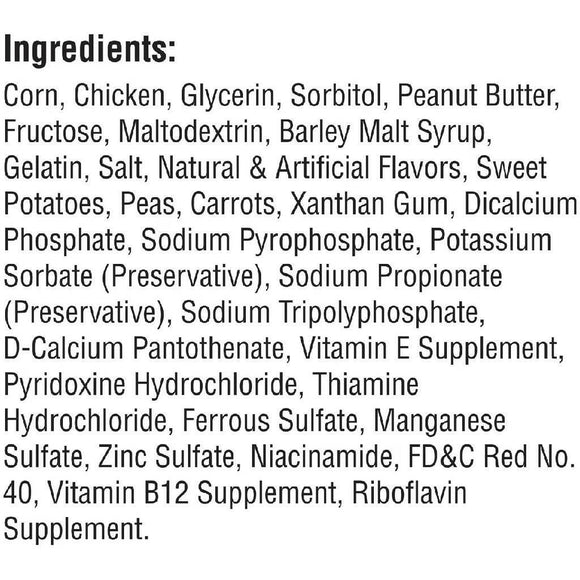 SmartBones Rawhide-Free Peanut Butter Chews For Dogs (4 medium bones)