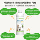 Mushroom Immune Gold - Holistic Cancer Support for Dogs (8 oz)