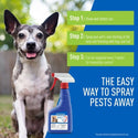 Adams Plus Flea and Tick Spray For Dogs & Cats (16 oz)