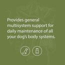 canine whole body support standard process provides general multisystem support. 