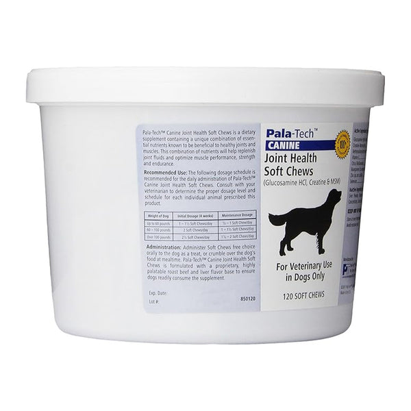 Pala-Tech Joint Health Soft Chews for Dogs (120 chews)