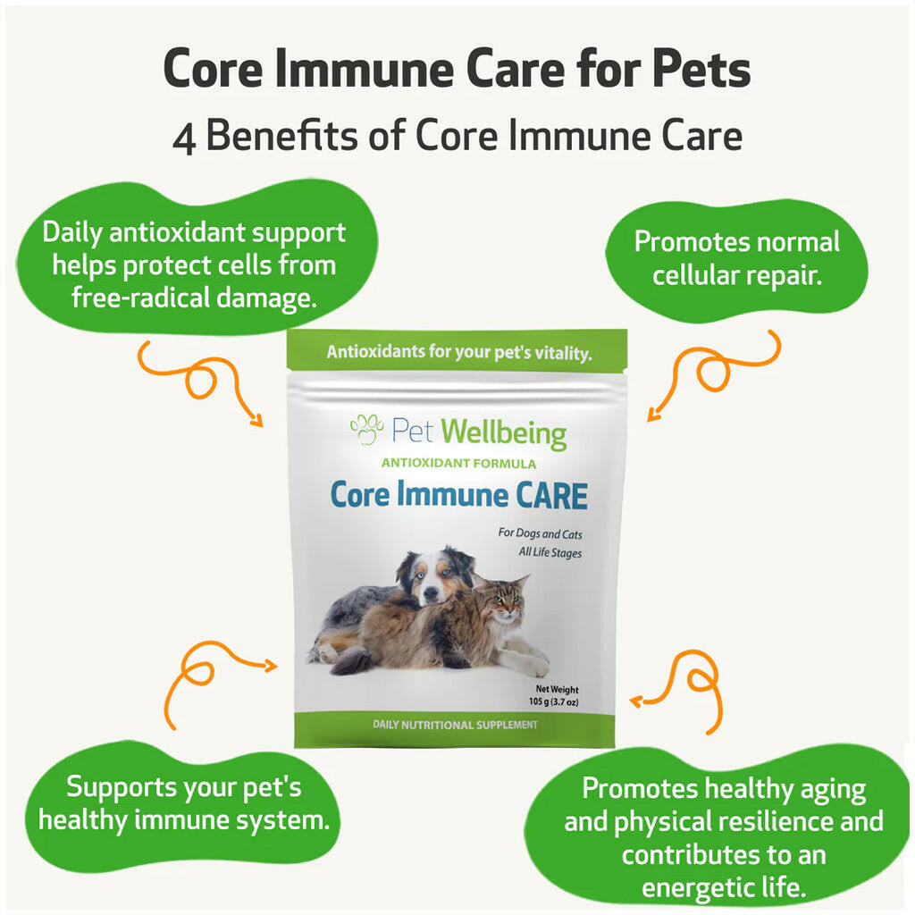 CORE IMMUNE CARE Daily Antioxidant and Nutritional Supplement for Dogs and Cats (3.7 oz)