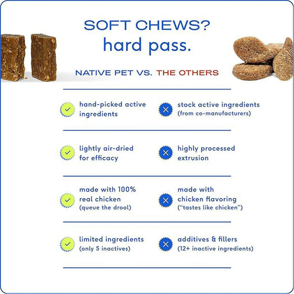 native pet calm chews