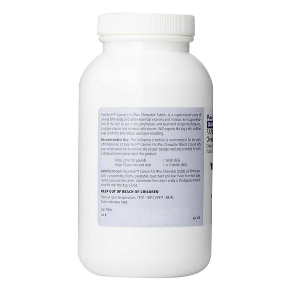 Pala-Tech Canine F.A./Plus for Large Dogs (60 chewable tablets)