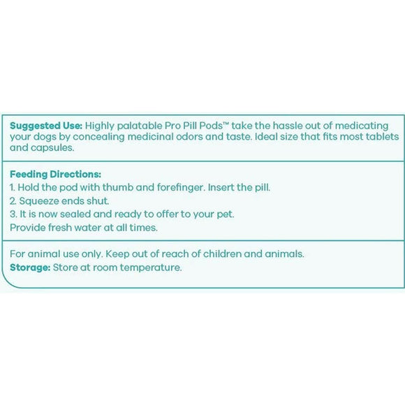 PetsPrefer Pro Pill Pods Peanut Butter Pill Hiding Treats for Dogs, Small (30 ct)