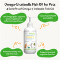 Omega-3 Daily Wellness - for Skin, Joint, Brain, and Heart Health (8 oz)
