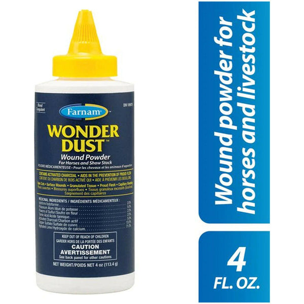 Wonder Dust Wound Care Powder For Dog & Horse (4 oz)