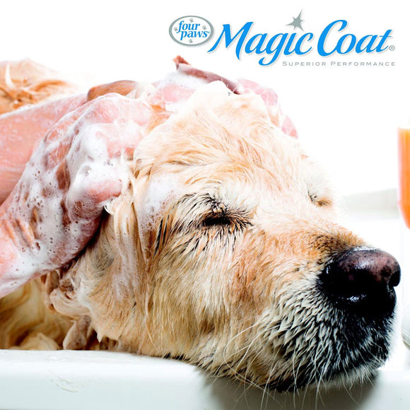 Four Paws Magic Coat Reduces Shedding Shampoo for Dogs, Honey Vanilla Scent