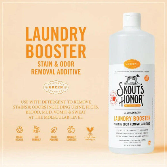 Skout's Honor Concentrated Laundry Booster Stain & Odor Removal Additive (32 oz)