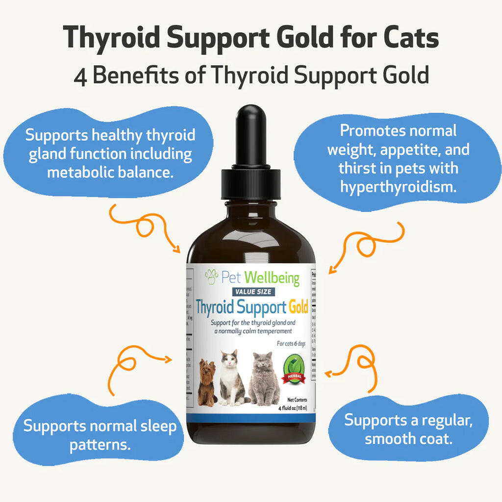 Thyroid Support Gold - For Cat Hyperthyroid (2 oz)