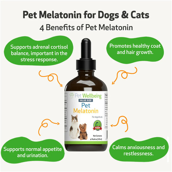 Pet Melatonin For Dogs (2 oz)