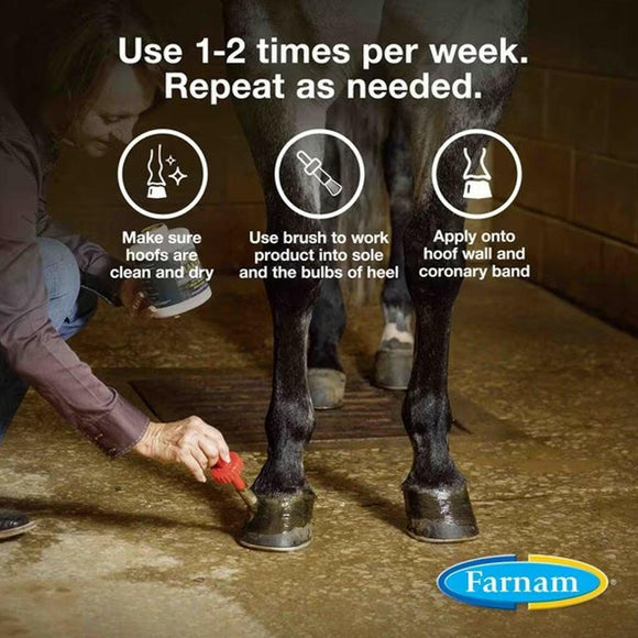 Farnam Rain Maker Triple Action Hoof Moisturizer For Horses (32 oz)
