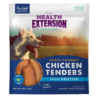 Health Extension Crispy Gourmet Chicken Tenders Natural Treat For Dogs (4 oz)