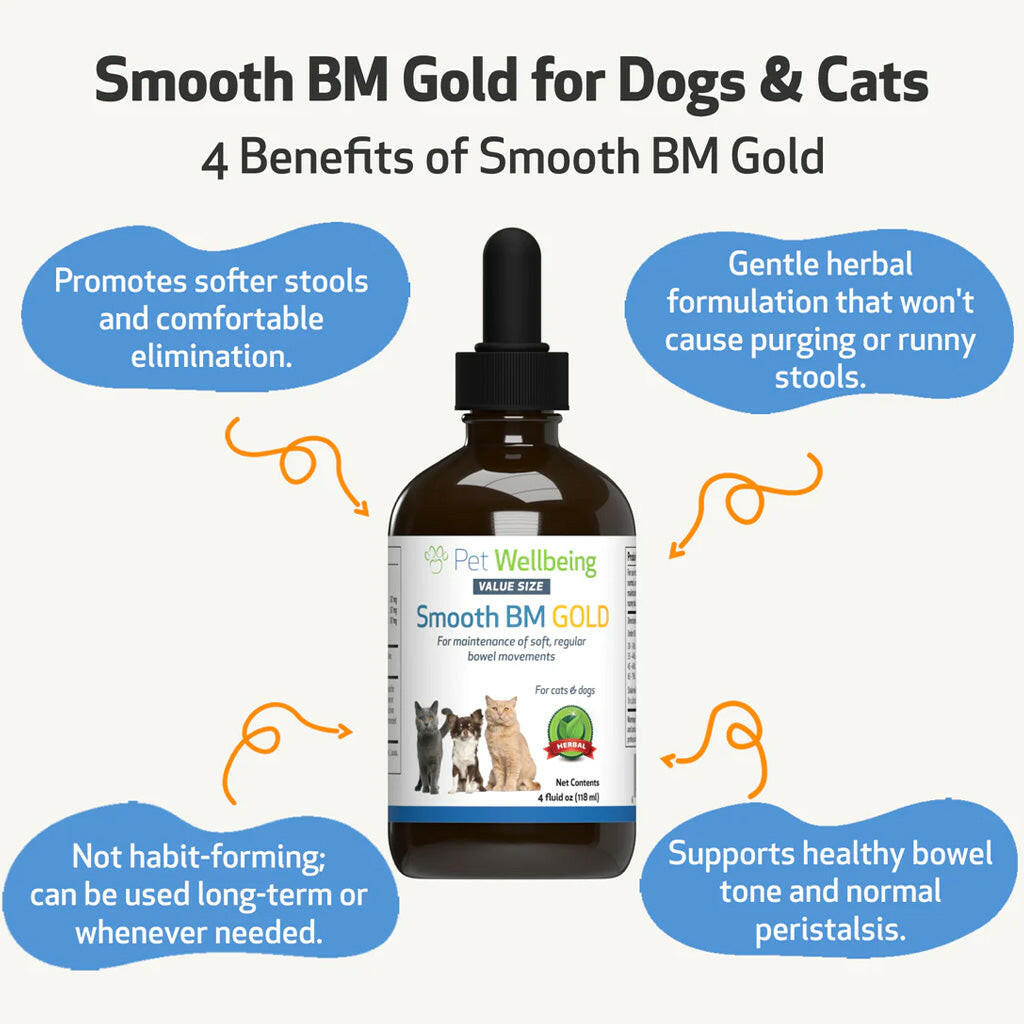 Smooth BM Gold - For Cat Constipation (4 oz)