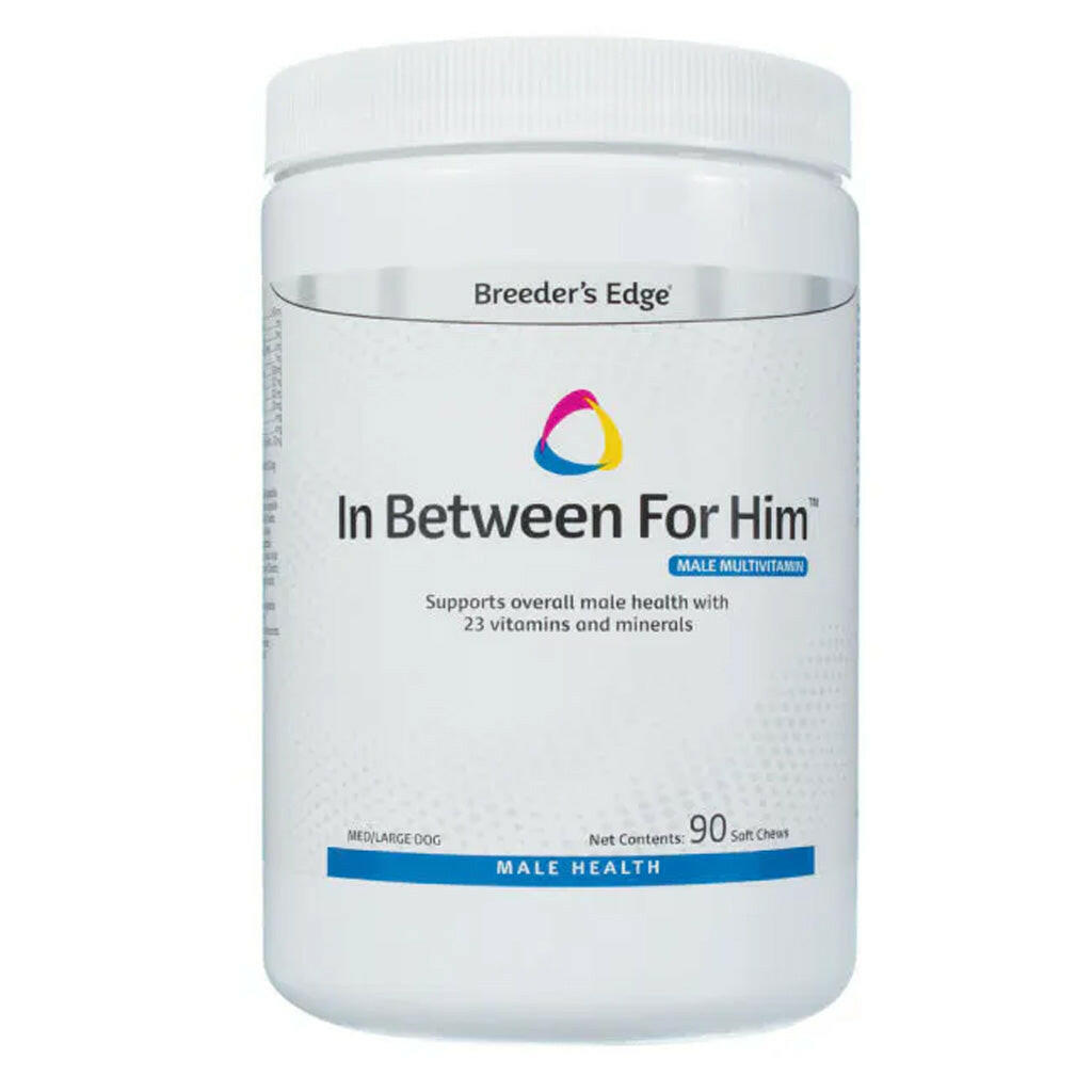 Breeder's Edge In Between For Him- For Medium & Large Dogs (90 count)