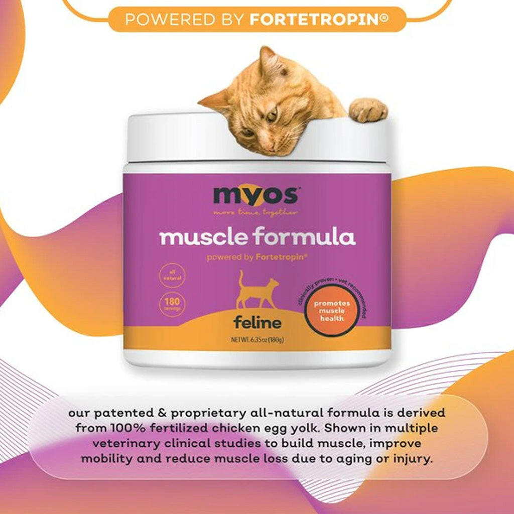 MYOS Feline Muscle Formula Powder Cat Supplement (180 g)