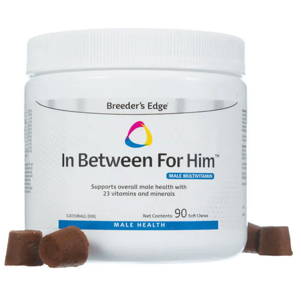 Breeder's Edge In Between For Him- For Cat & Small Dog (90 count)