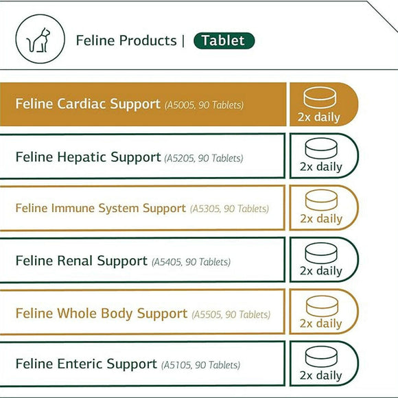 standard process feline cardiac support