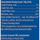 guaranteed analysis of probios dental stick
