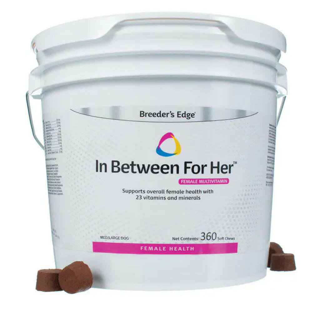 Breeder's Edge In Between For Her-Female Multivitamin for Medium & Large Dog (360 count)