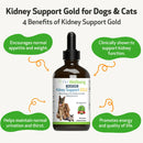 Kidney Support Gold for Cats (2 oz)