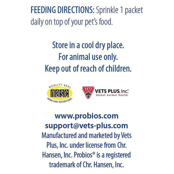 Probios Intelliflora Probiotic Dog Supplement (30 sachets)