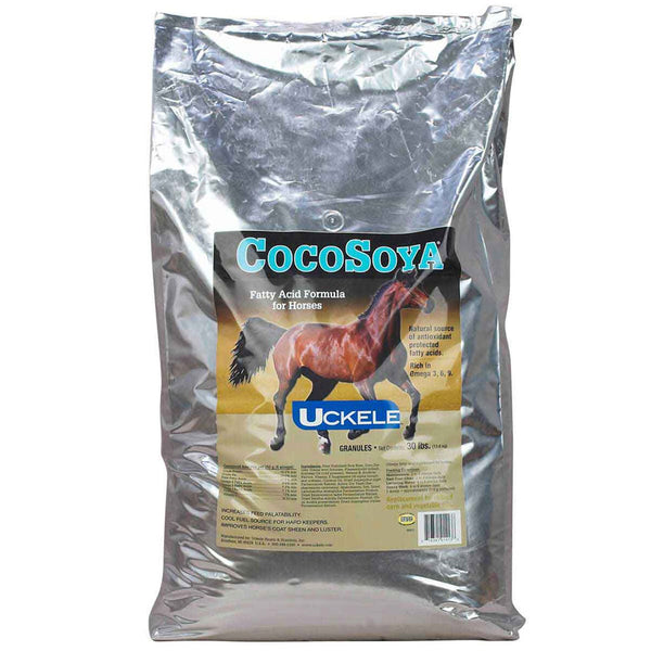 Uckele CocoSoya Granules Fatty Acid Formula for Horses 30 lbs