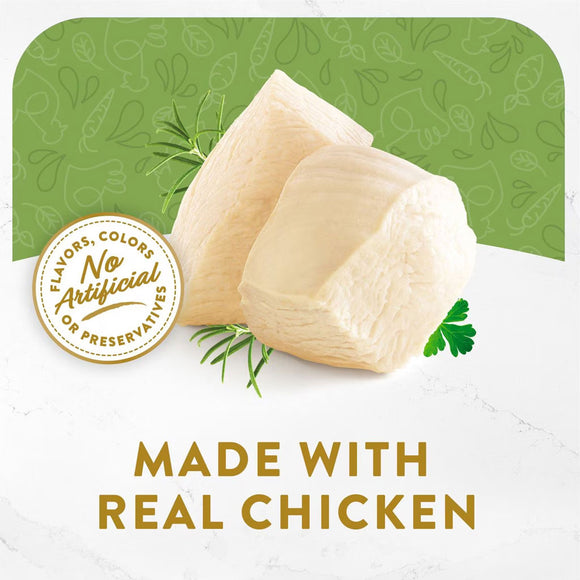 Fancy Feast Classic Broths with Chicken & Vegetables Supplemental Wet Cat Food Pouches