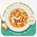 Fancy Feast Classic Broths with Chicken, Vegetables & Whitefish Supplemental Wet Cat Food Pouches