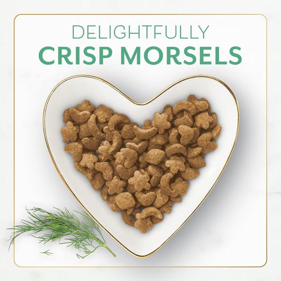 Fancy Feast Gourmet Ocean Fish & Salmon & Accents of Garden Greens Dry Cat Food