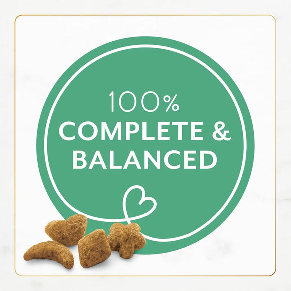 Fancy Feast Gourmet Ocean Fish & Salmon & Accents of Garden Greens Dry Cat Food