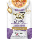 Fancy Feast Senior Classic with Skipjack Tuna & Vegetables in Broth Cat Food Complement & Topper, 1.4-oz pouch, case of 16