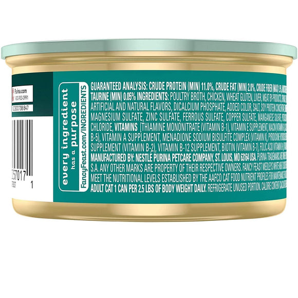 Fancy Feast Medleys White Meat Chicken Florentine in Sauce Wet Cat Food