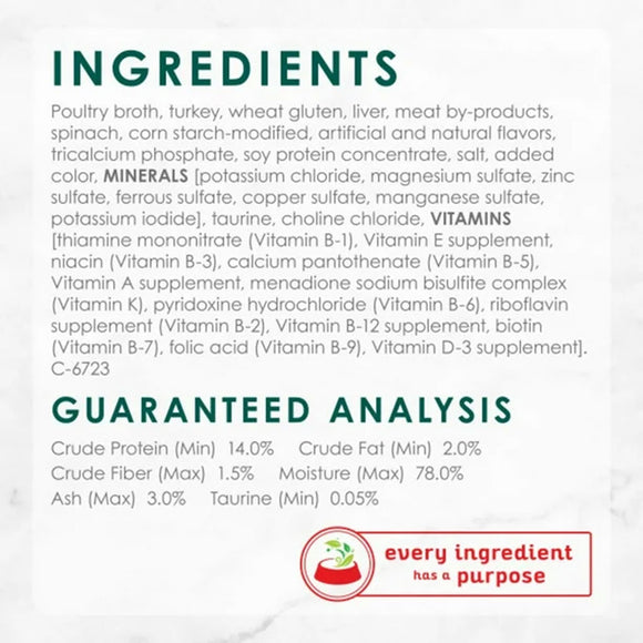 Fancy Feast Medleys Shredded Turkey Fare in Broth Wet Cat Food