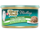Fancy Feast Medleys Tuna Florentine in Sauce Wet Cat Food, 3-oz case of 24