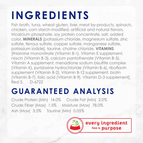 Fancy Feast Medleys Shredded Yellowfin Tuna in Broth Wet Cat food