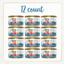 Fancy Feast Gourmet Naturals Trout & Tuna Recipe Pate Canned Cat Food