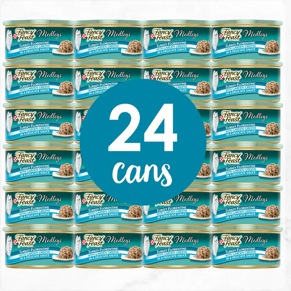 Fancy Feast Medleys Tender Turkey Tuscany in Sauce Wet Cat Food