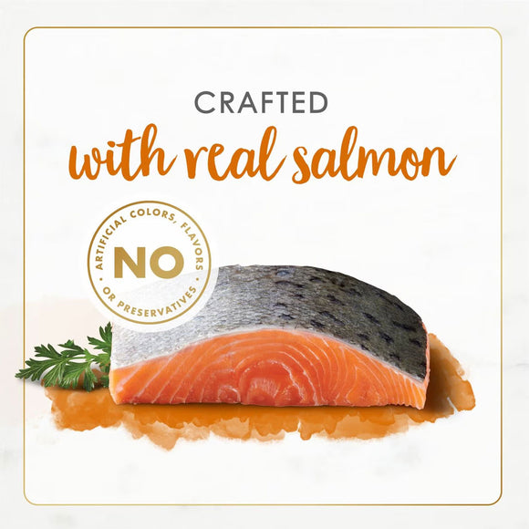 Fancy Feast Gourmet Naturals Wild Alaskan Salmon Recipe Pate Canned Cat Food