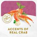 Fancy Feast Broths Seafood Bisque & Accents of Real Crab Grain-Free Lickable Cat Food Topper