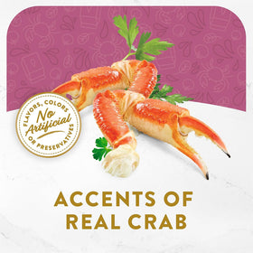 Fancy Feast Broths Seafood Bisque & Accents of Real Crab Grain-Free Lickable Cat Food Topper