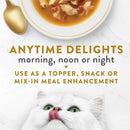Fancy Feast Broths Seafood Bisque & Accents of Real Crab Grain-Free Lickable Cat Food Topper